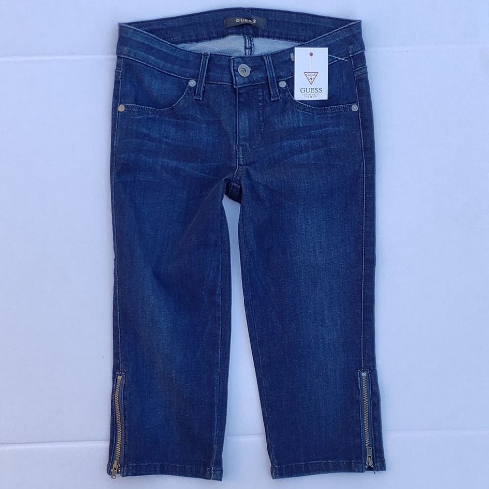 New GUESS Women's Capri Jeans sz 24